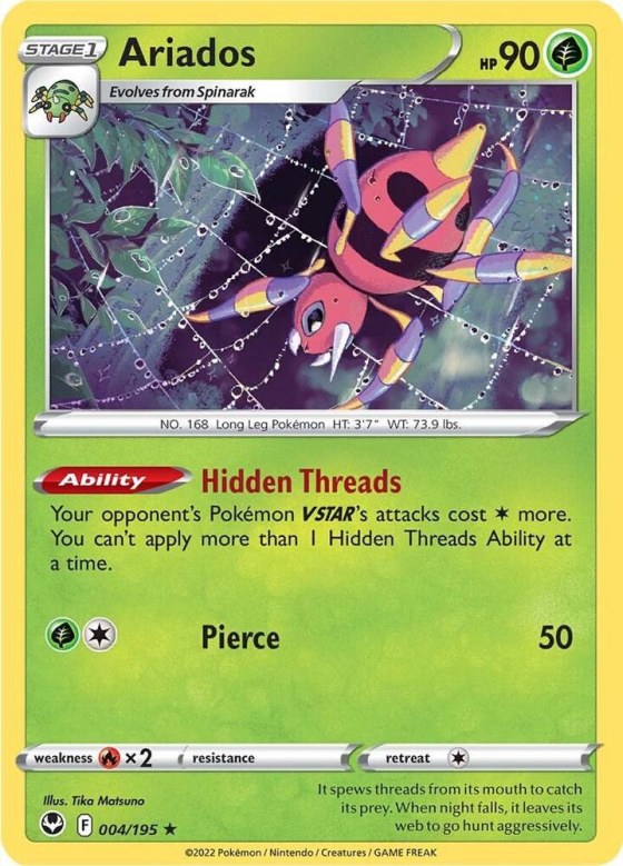Ariados - Holo