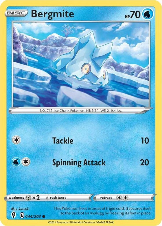 Bergmite - Reverse Holo