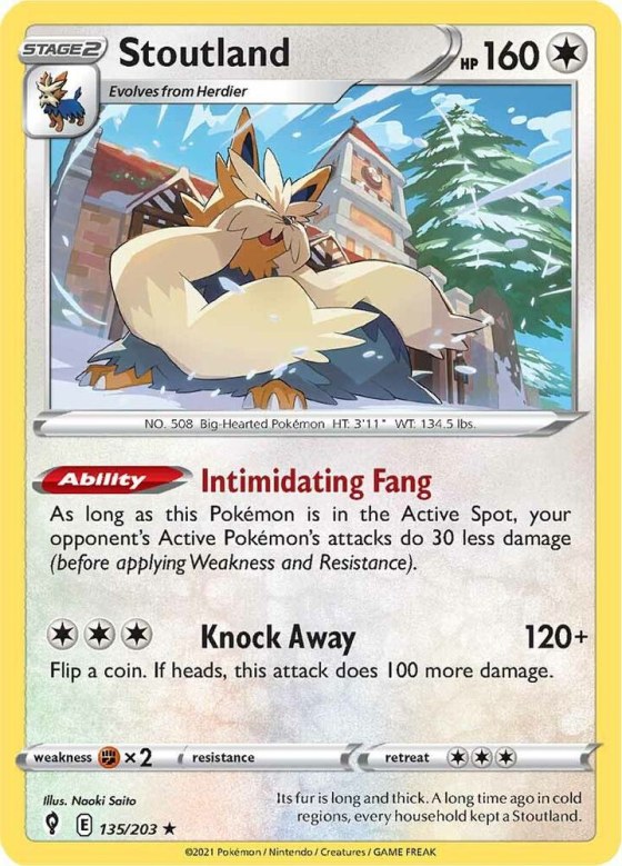 Stoutland - Reverse Holo