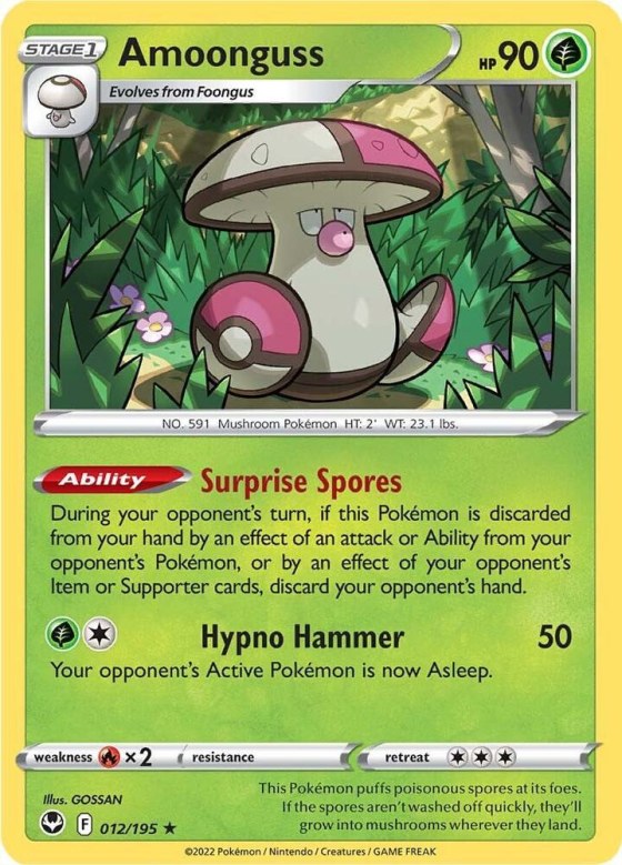Amoonguss - Reverse Holo