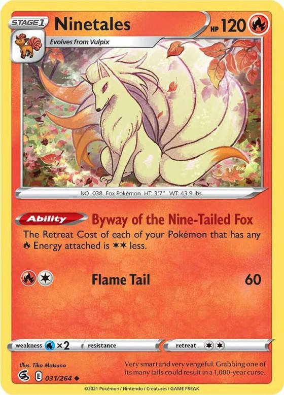 Ninetales (31) - Reverse Holo
