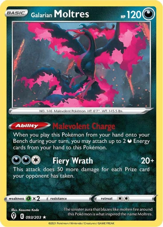 Galarian Moltres - Holo