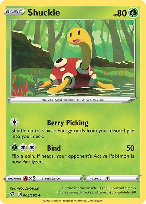 Shuckle - Reverse Holo