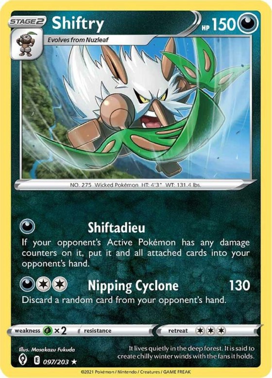 Shiftry - Reverse Holo