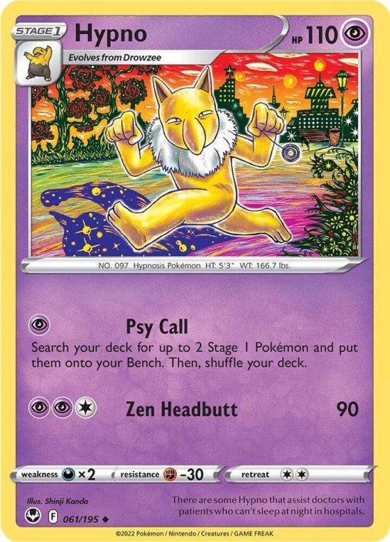 Hypno - Reverse Holo