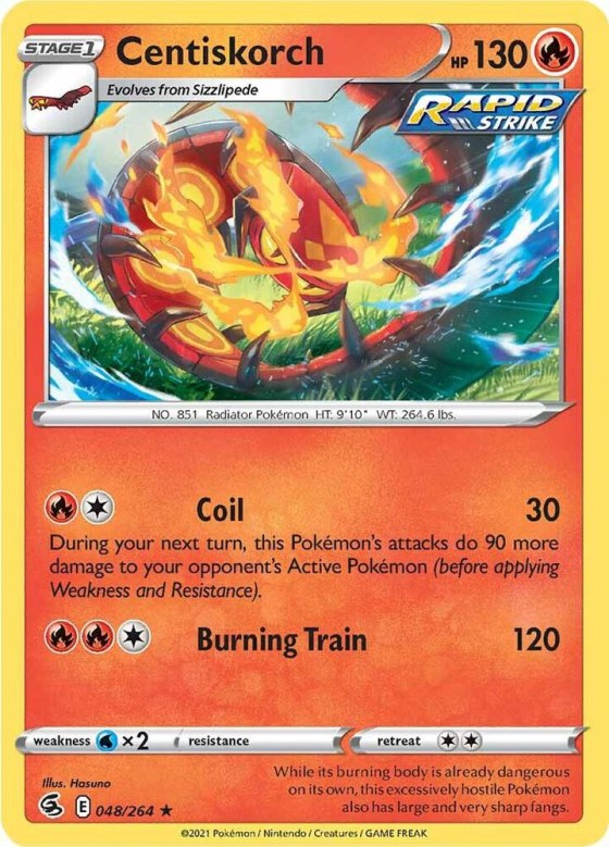 Centiskorch (48) - Reverse Holo