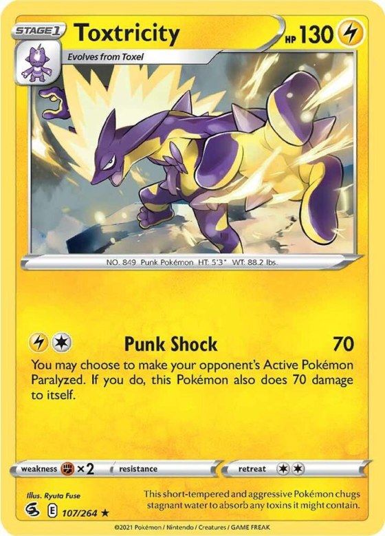 Toxtricity (107) - Reverse Holo
