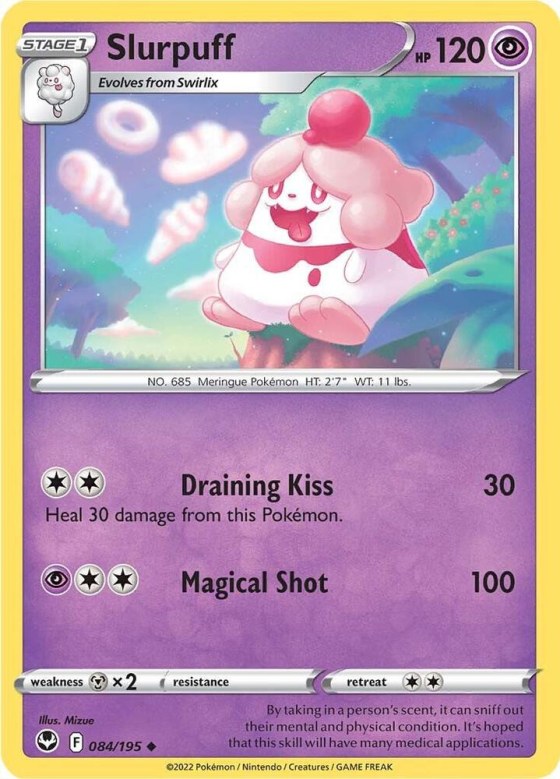 Slurpuff - Reverse Holo