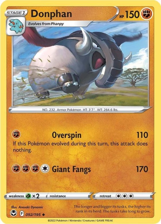 Donphan - Reverse Holo