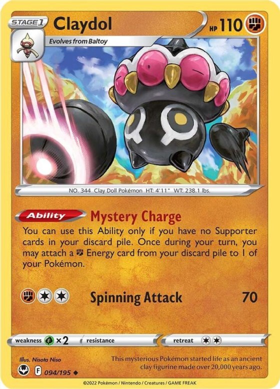 Claydol - Reverse Holo