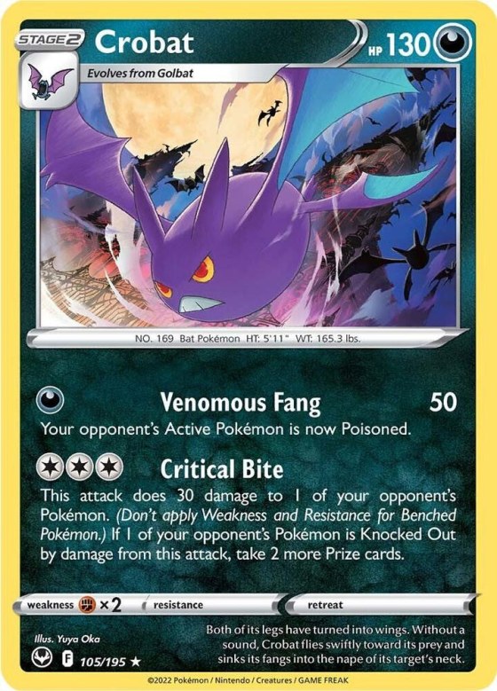 Crobat - Holo