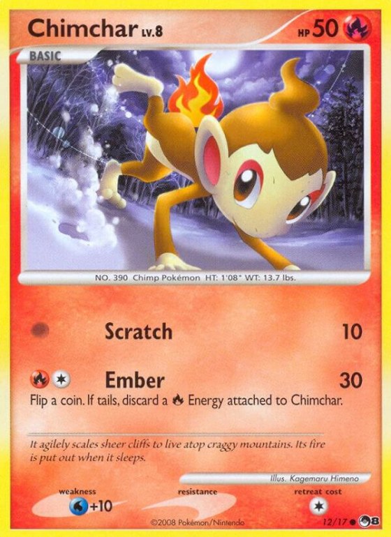 Chimchar - Reverse Holo