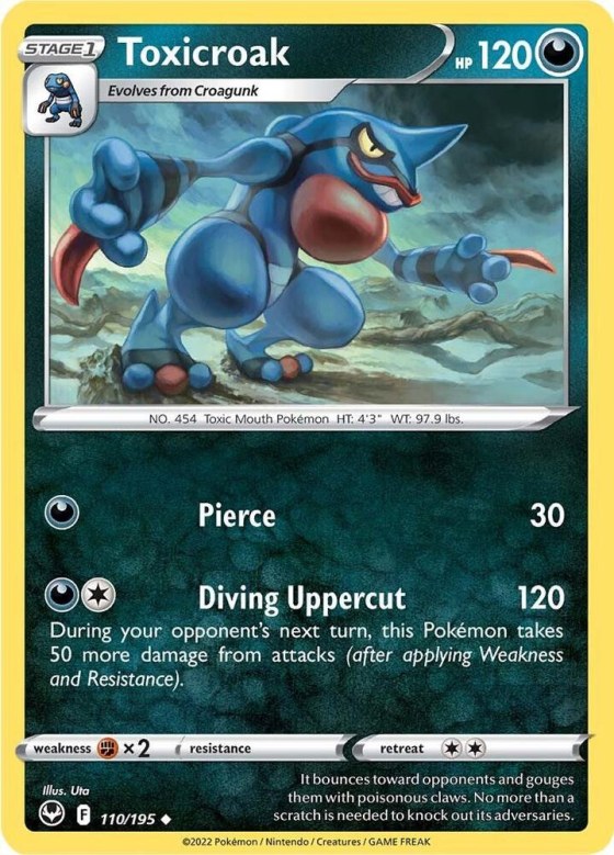Toxicroak - Reverse Holo