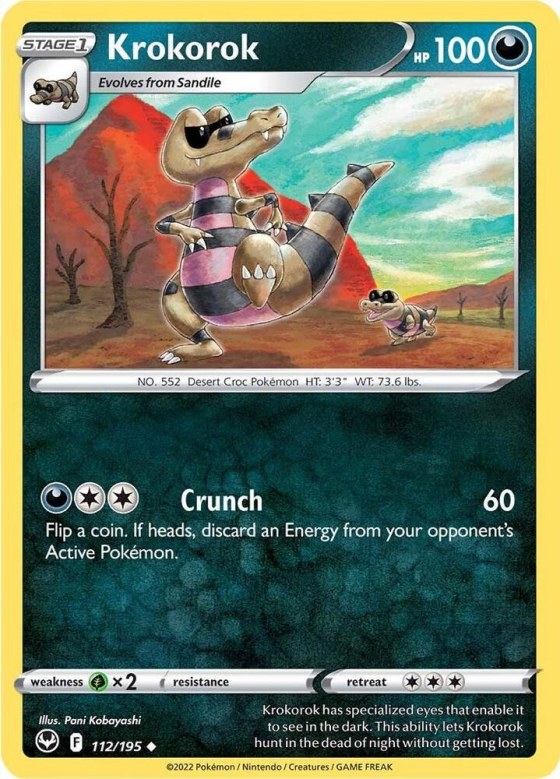 Krokorok - Reverse Holo