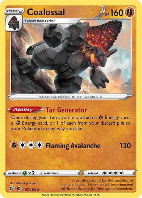 Coalossal - Reverse Holo