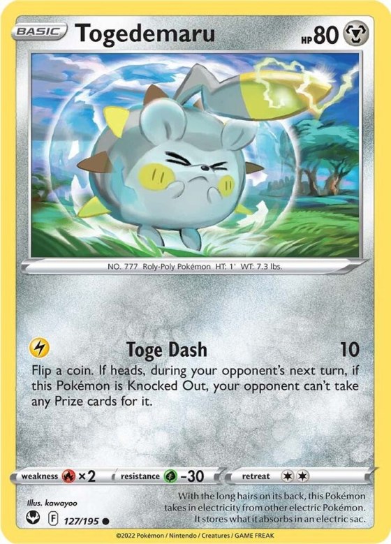 Togedemaru - Reverse Holo