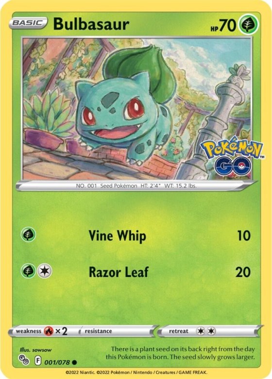 Bulbasaur - Reverse Holo