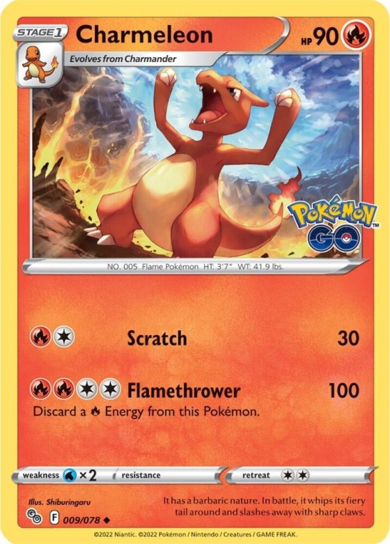 Charmeleon - Reverse Holo