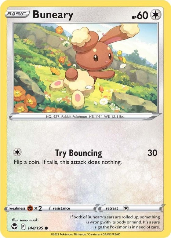 Buneary - Reverse Holo
