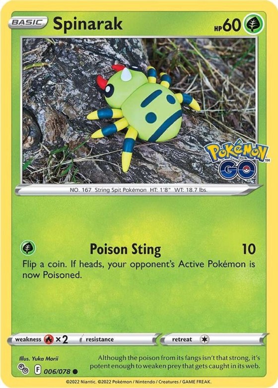 Spinarak - Reverse Holo