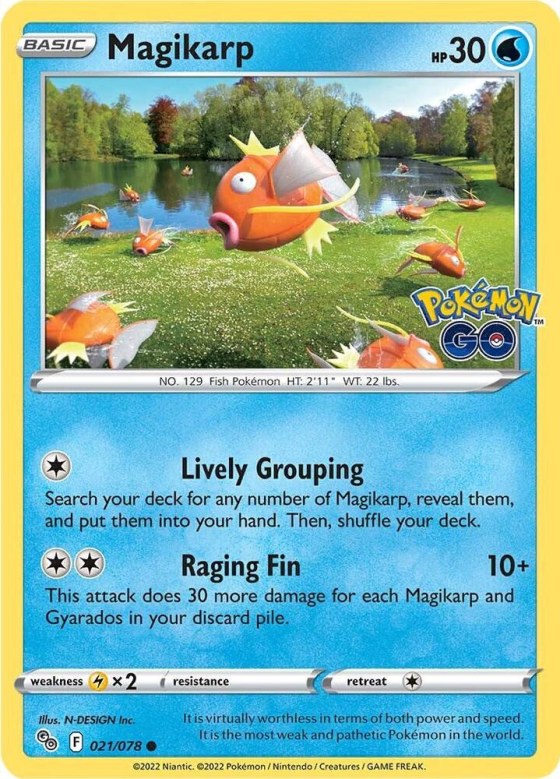 Magikarp - Reverse Holo