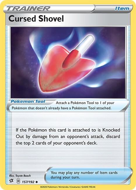 Cursed Shovel - Reverse Holo