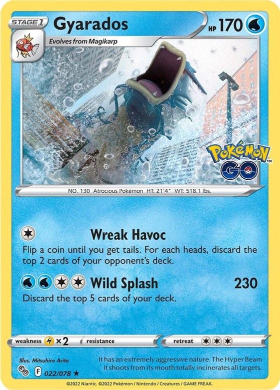Gyarados - Reverse Holo