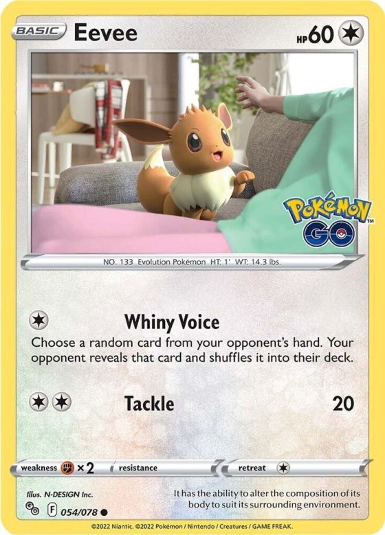 Eevee - Reverse Holo