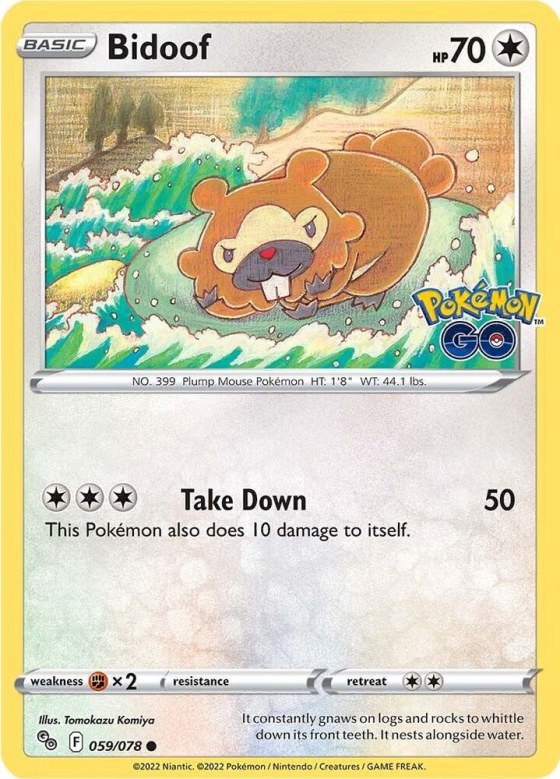 Bidoof - Peelable Ditto