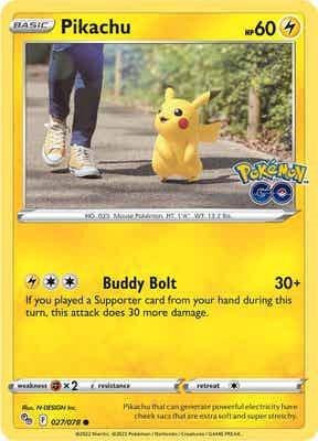 Pikachu (27) - Reverse Holo