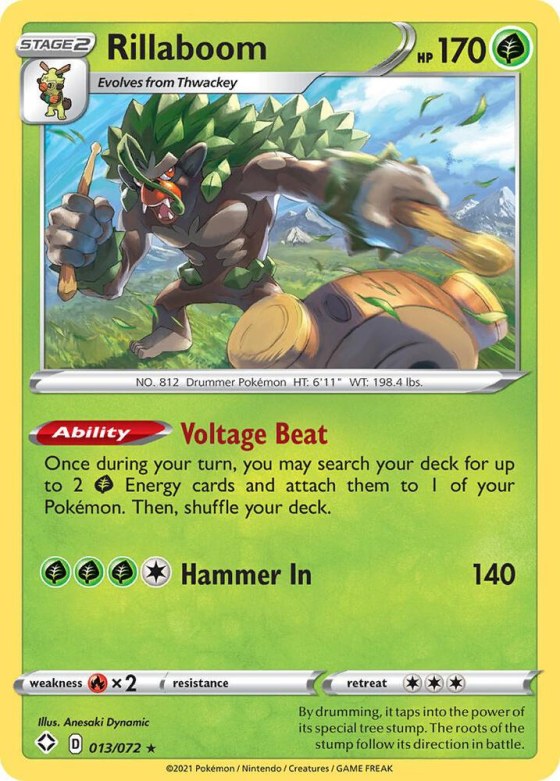 Rillaboom - Reverse Holo