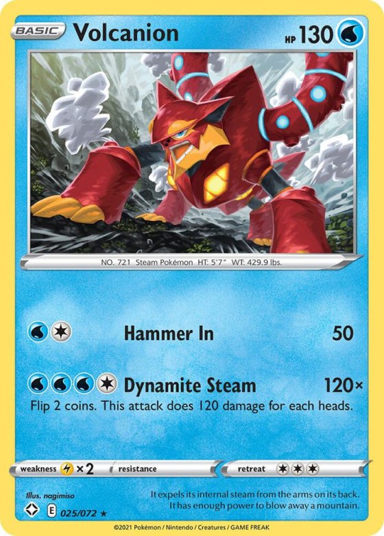 Volcanion - Reverse Holo