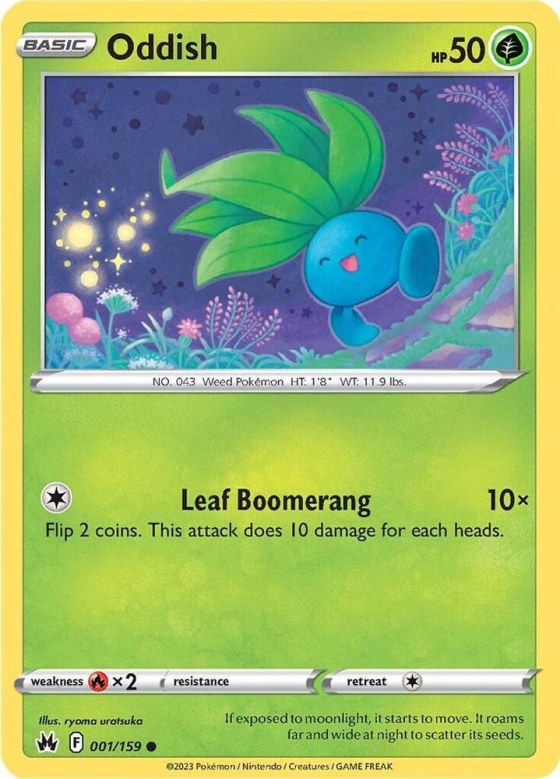 Oddish - Reverse Holo