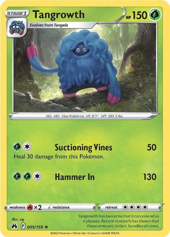 Tangrowth - Reverse Holo