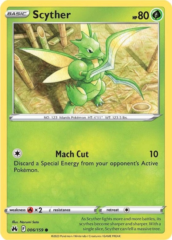 Scyther - Reverse Holo