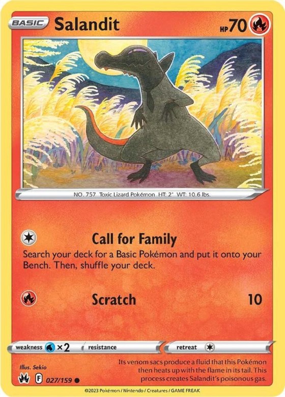 Salandit - Reverse Holo