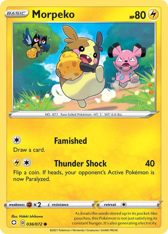 Morpeko (036) - Reverse Holo
