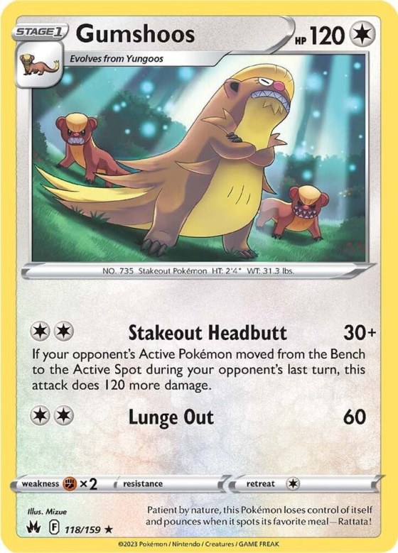 Gumshoos - Reverse Holo