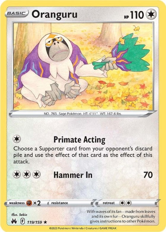 Oranguru - Reverse Holo