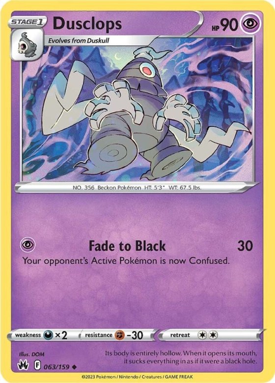 Dusclops - Reverse Holo