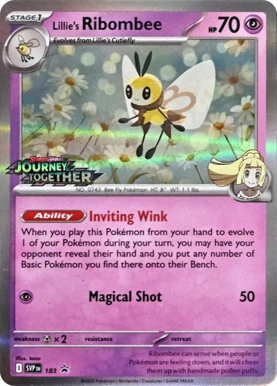Lillie's Ribombee - Staff