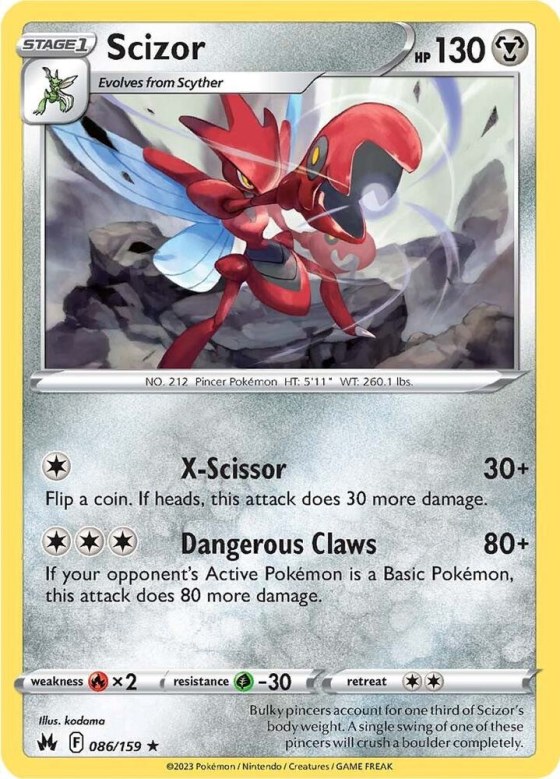 Scizor - Reverse Holo
