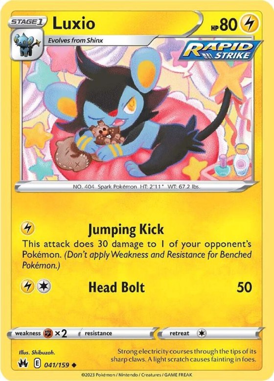 Luxio (41) - Reverse Holo