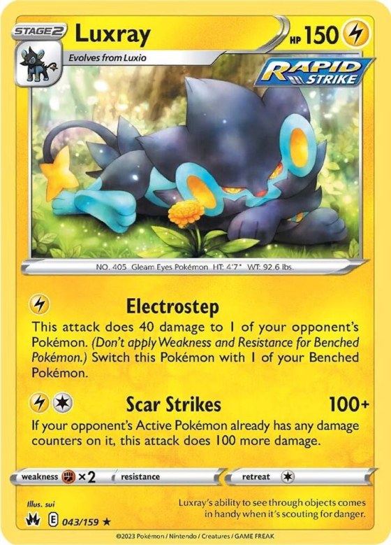 Luxray (43) - Reverse Holo