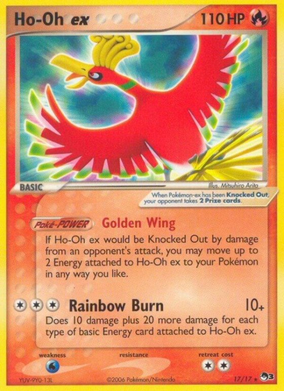Ho-Oh ex (Non-Holo) - Non Holo