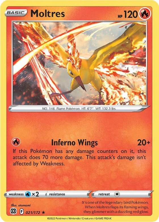 Moltres - Reverse Holo