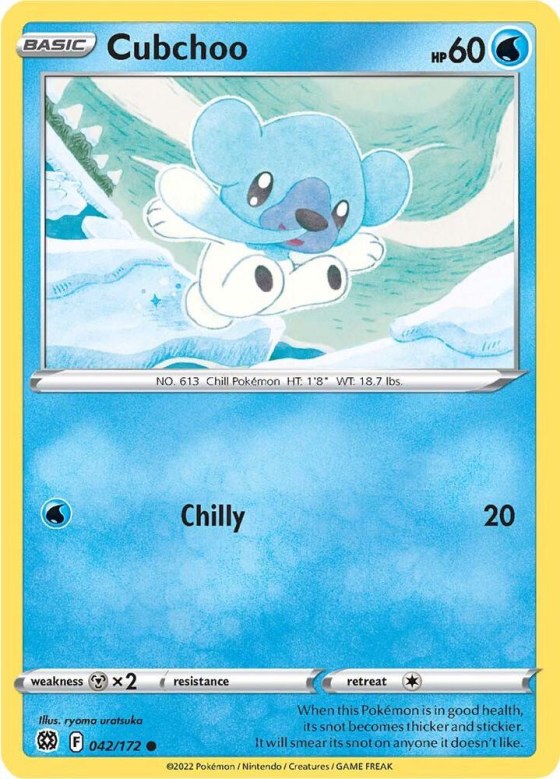 Cubchoo - Reverse Holo