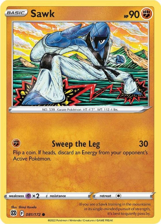 Sawk - Reverse Holo