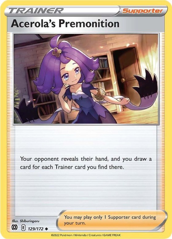 Acerola's Premonition - Reverse Holo