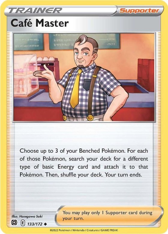 Cafe Master - Reverse Holo